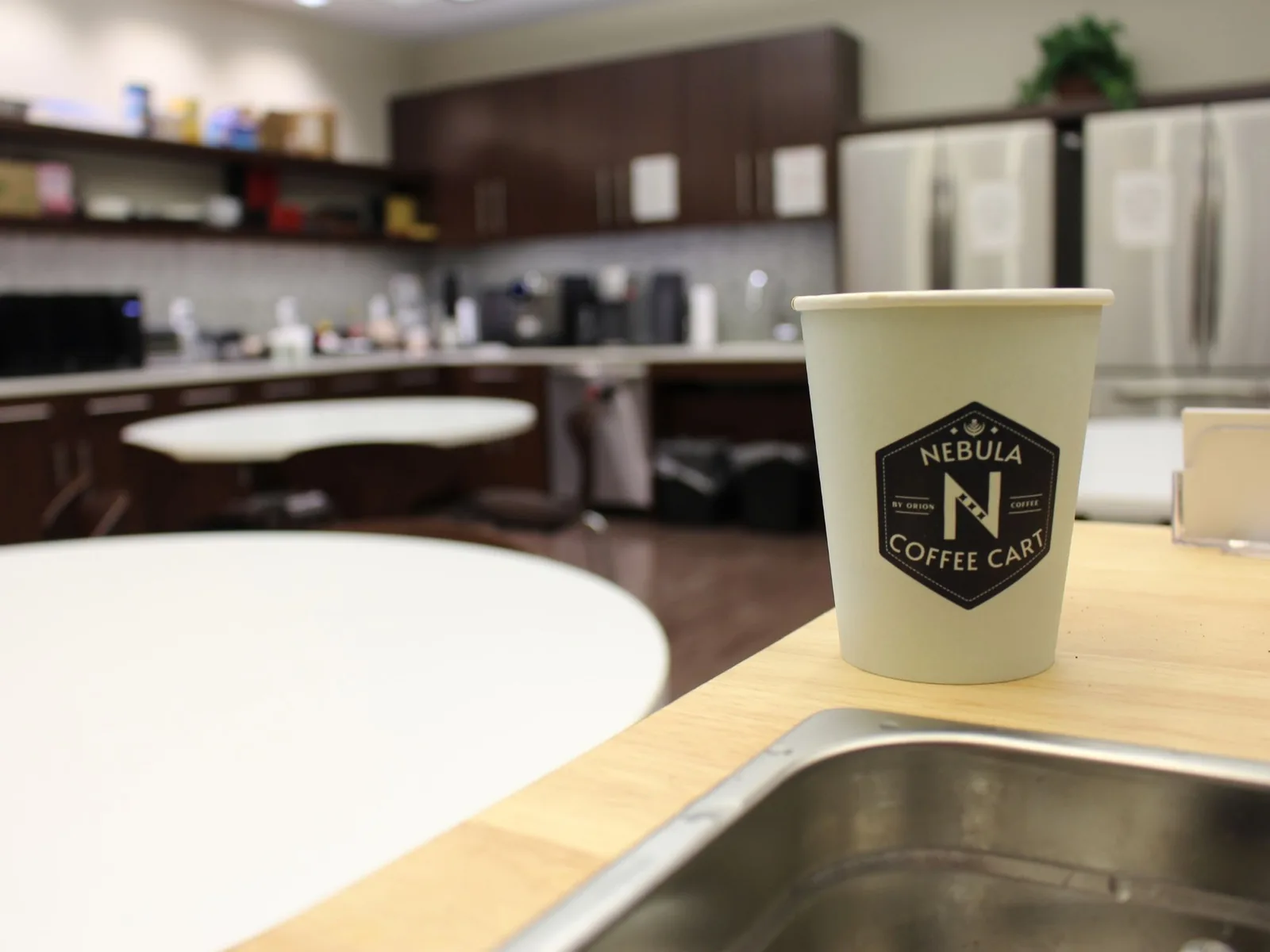 Coffee service for corporate holiday party