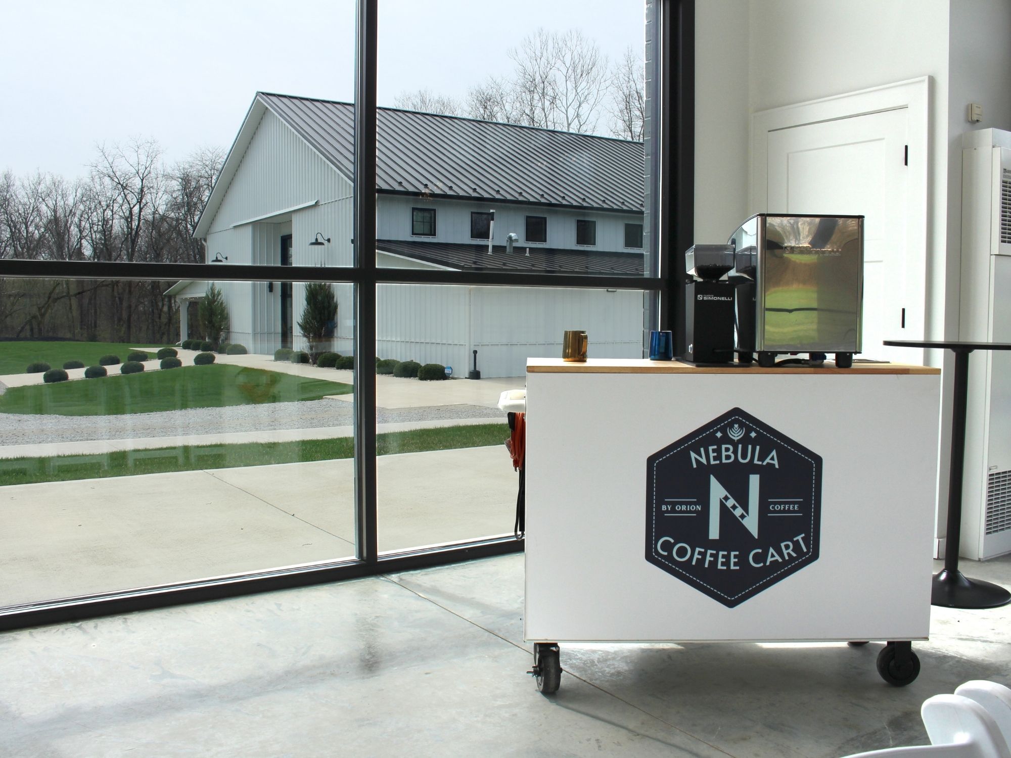 Coffee service for corporate client appreciation